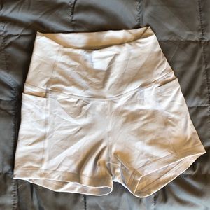 White Ethos Shorts